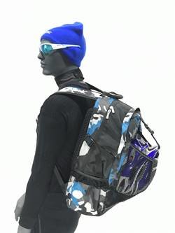 Icetec | Sportrucksack 3.0 - Camouflage Hellblau/Grau